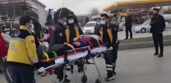 İnegöl'de otomobilin çarptığı yaşlı adam yaralandı