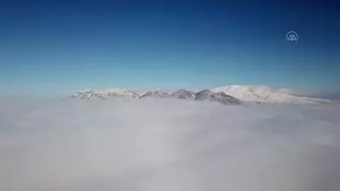 Kar ve sis etkili oldu Kar ve sis etkili oldu