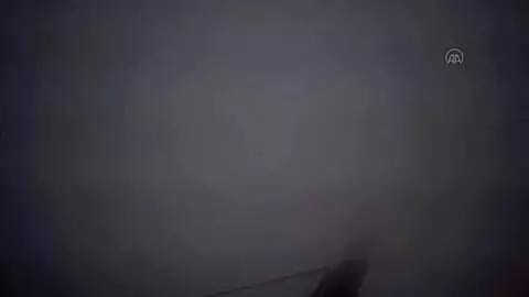Kar ve sis etkili oldu Kar ve sis etkili oldu