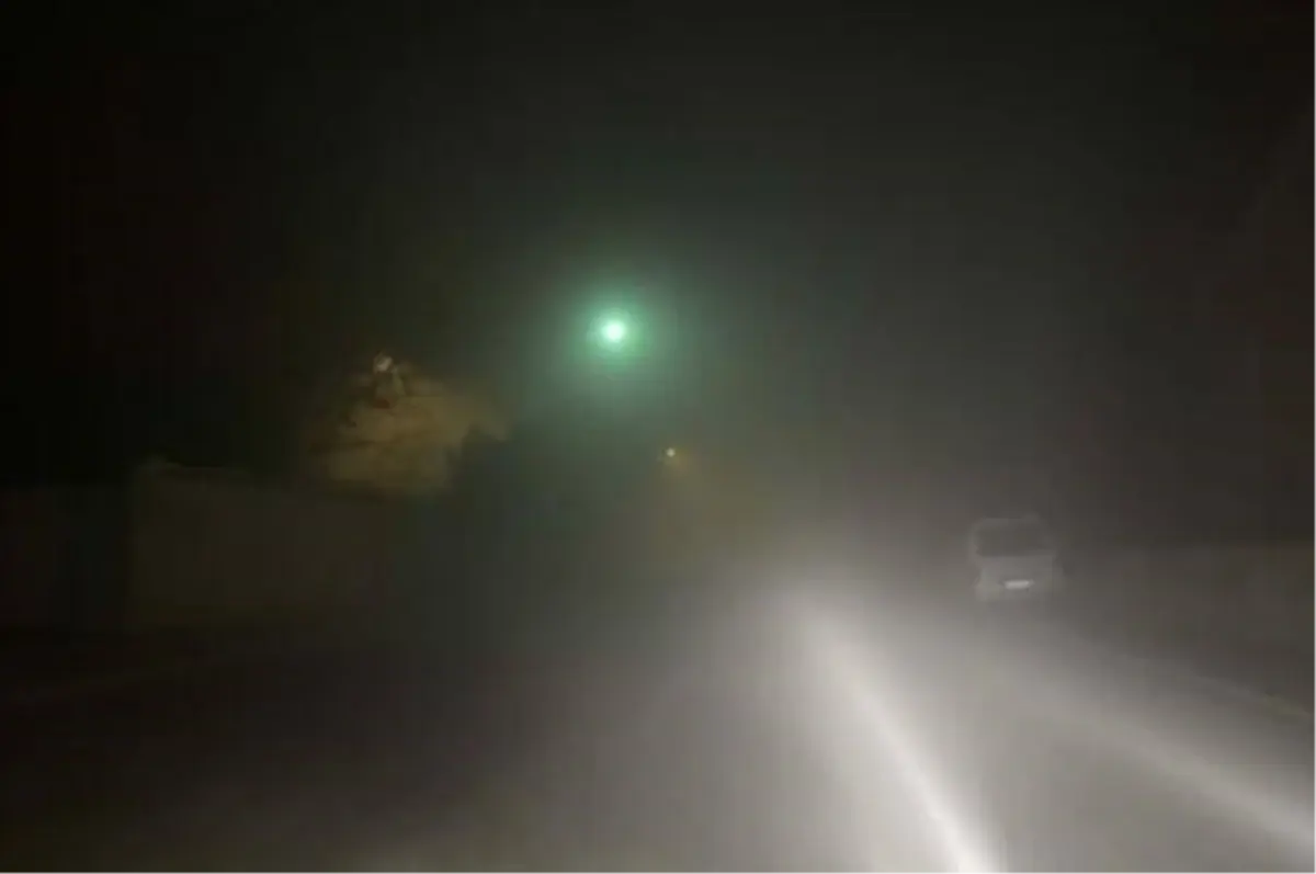 Konya'da yoğun sis etkili oldu