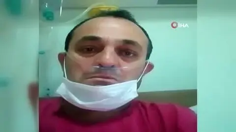 Koronalı taksici, gözyaşları içinde 'evinizden çıkmayın' çağrısı yaptı Koronalı taksici, gözyaşları içinde 'evinizden çıkmayın' çağrısı yaptı