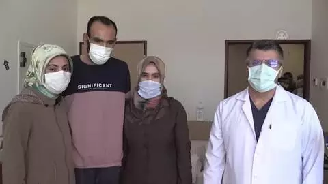 ŞANLIURFA - Babalık yaptığı kız kardeşinin karaciğer dokusuyla hayata bağlandı ŞANLIURFA - Babalık yaptığı kız kardeşinin karaciğer dokusuyla hayata bağlandı