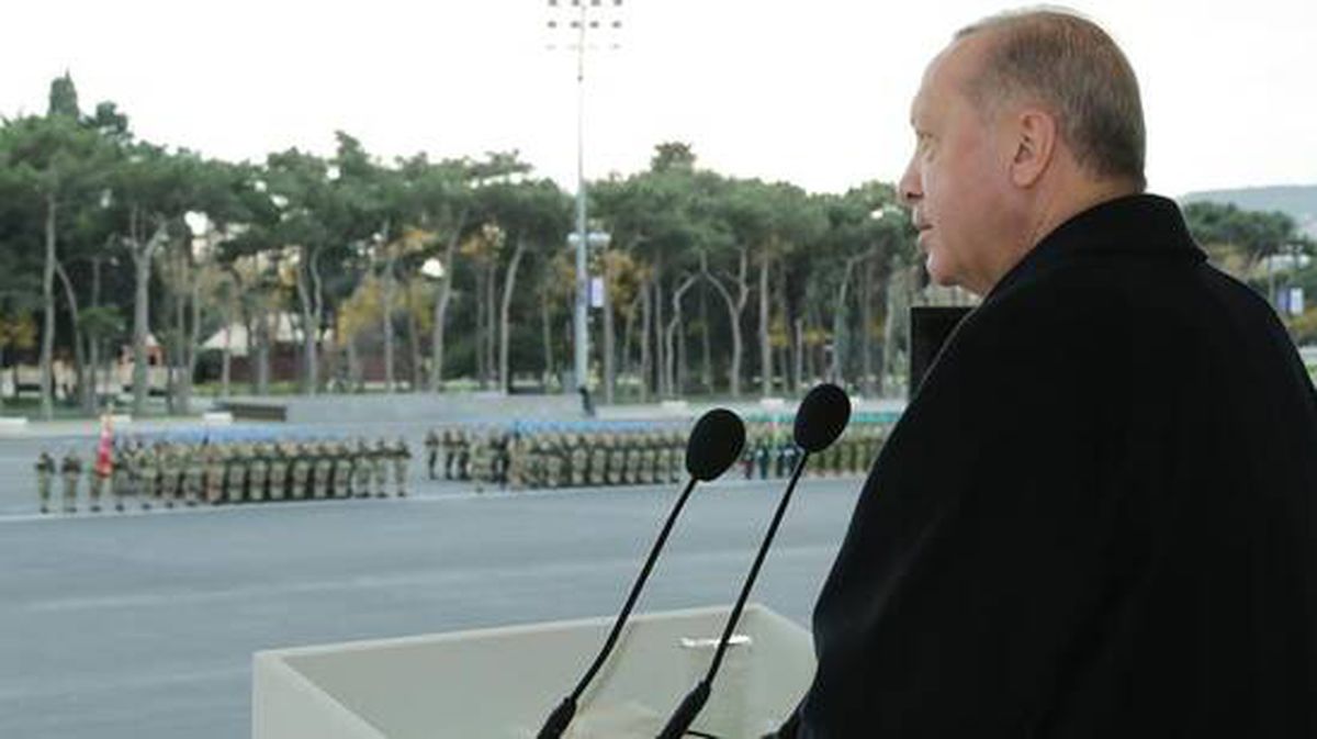 Son Dakika! Cumhurbaşkanı Erdoğan'ın Karabağ sözü törene damga vurdu: Mücadele daha bitmedi