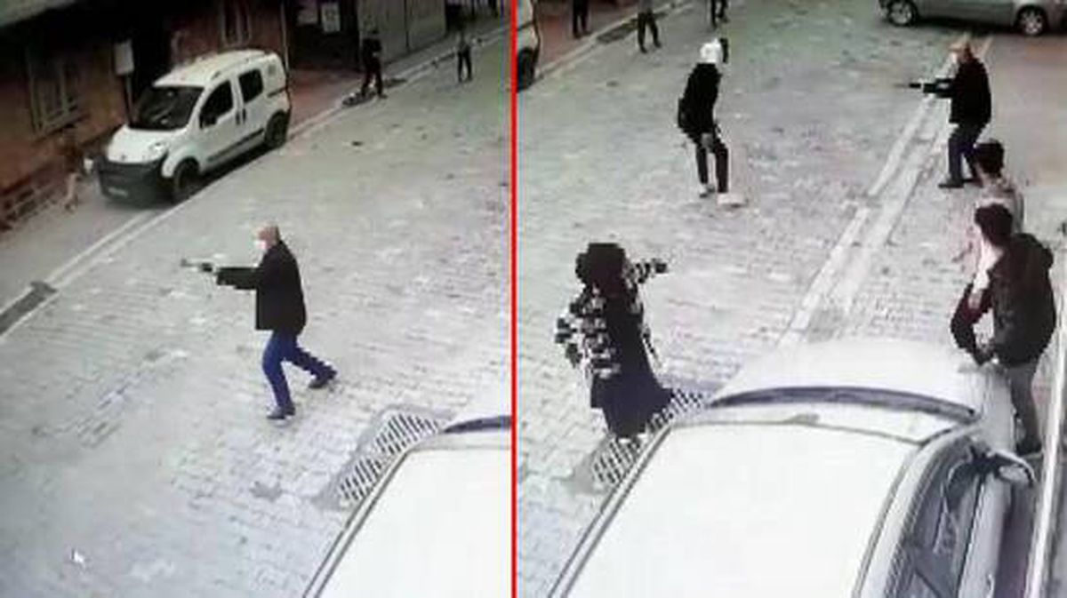 Çocukların top oynamasına sinirlendi; sokakta pompalı tüfekle dehşet saçtı