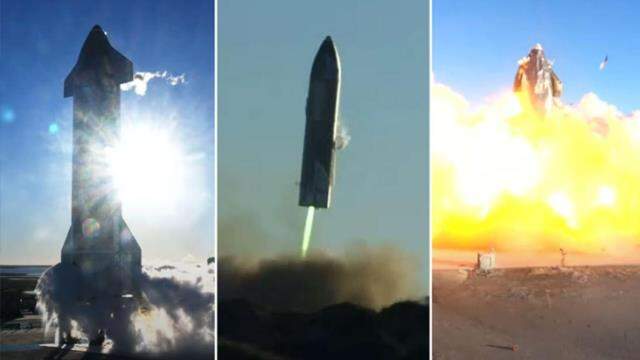 SpaceX'in Starship prototipi test aşamasında patladı