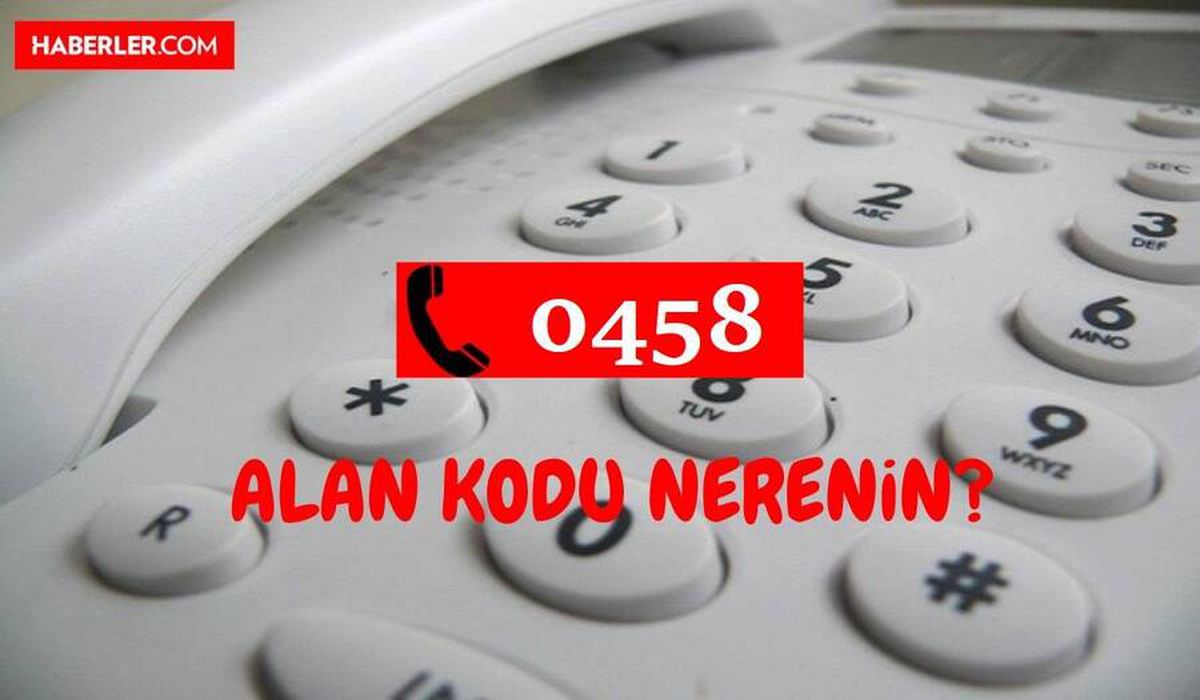 458 Alan kodu nerenin? Bayburt alan kodu kaç? 0458 telefon numarası hangi ilin alan kodudur, neresi?