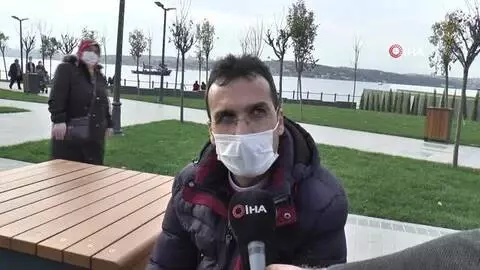 Beykoz sahilde korona virüse karşı sosyal mesafeli banklar Beykoz sahilde korona virüse karşı sosyal mesafeli banklar