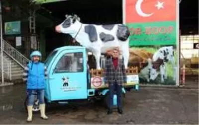 Çocuklar sütü sevsin diye bunu da yaptılar Çocuklar sütü sevsin diye bunu da yaptılar