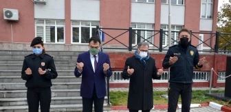 Hacılar'da Karabağ Zaferinde şehit olan Azeri Türk askerleri için dua edildi