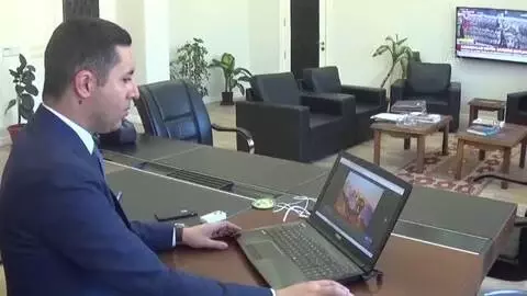 KAHRAMANMARAŞ - Andırın Kaymakamı Güneş ile Belediye Başkanı Doğan AA'nın 'Yılın Fotoğrafları' oylamasına katıldı KAHRAMANMARAŞ - Andırın Kaymakamı Güneş ile Belediye Başkanı Doğan AA'nın 'Yılın Fotoğrafları' oylamasına katıldı