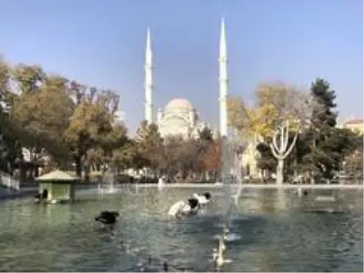 Konya'da Aralık ayında güneşli hava keyfi Konya'da Aralık ayında güneşli hava keyfi
