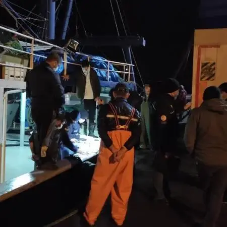 Sahil Güvenlik ekiplerince yapılan denetimde 15 ton hamsiye el konuldu Sahil Güvenlik ekiplerince yapılan denetimde 15 ton hamsiye el konuldu