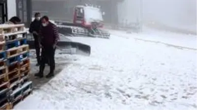 Uludağ beyaza büründü Uludağ beyaza büründü