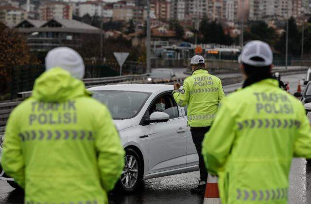 15 Temmuz Şehitler Köprüsü'nde kısıtlama denetimi