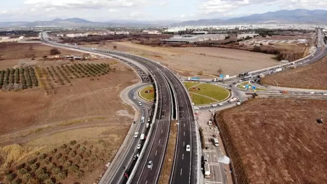 Akhisar çevre yolu törenle açıldı