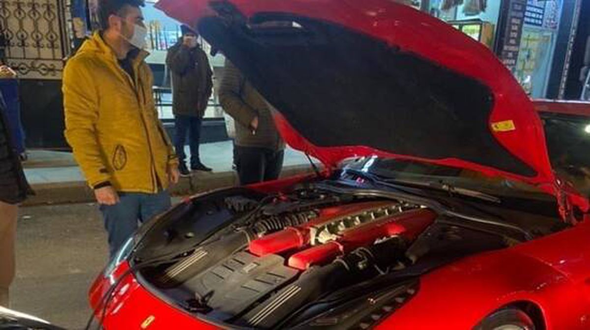 Almanya'dan geldi, 5 milyon liralık ultra lüks otomobiliyle İstanbul'da yolda kaldı
