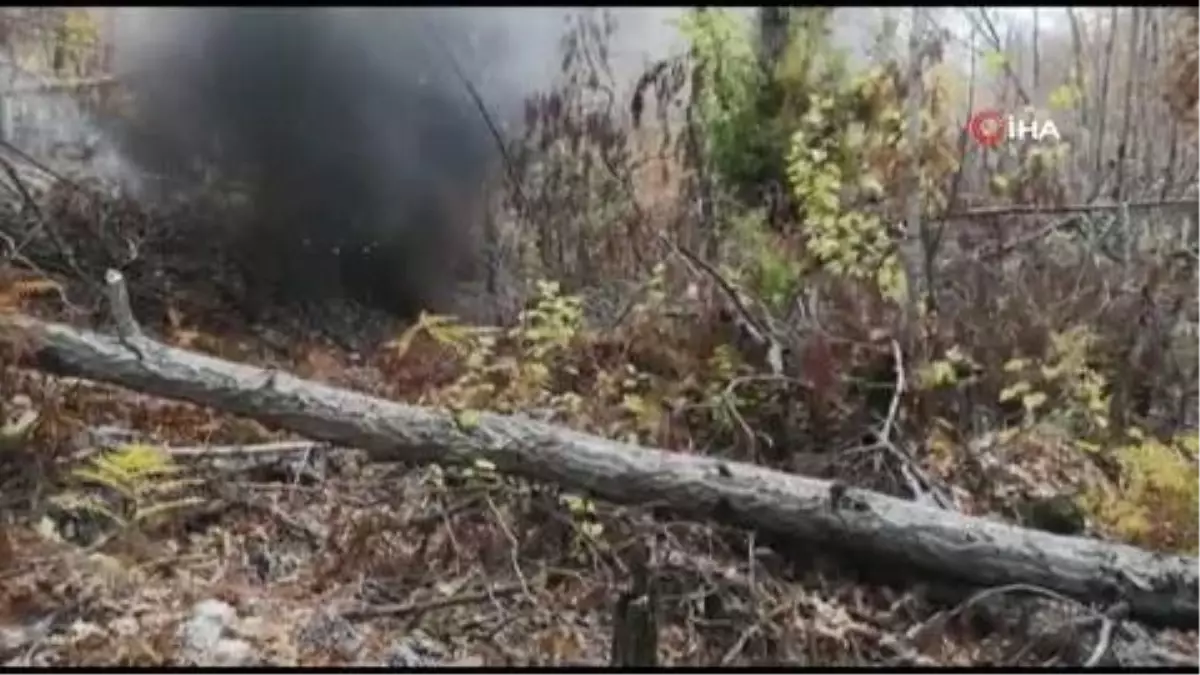 Son dakika... Amanoslar'da bulunan PKK'ya ait sığınak böyle imha edildi