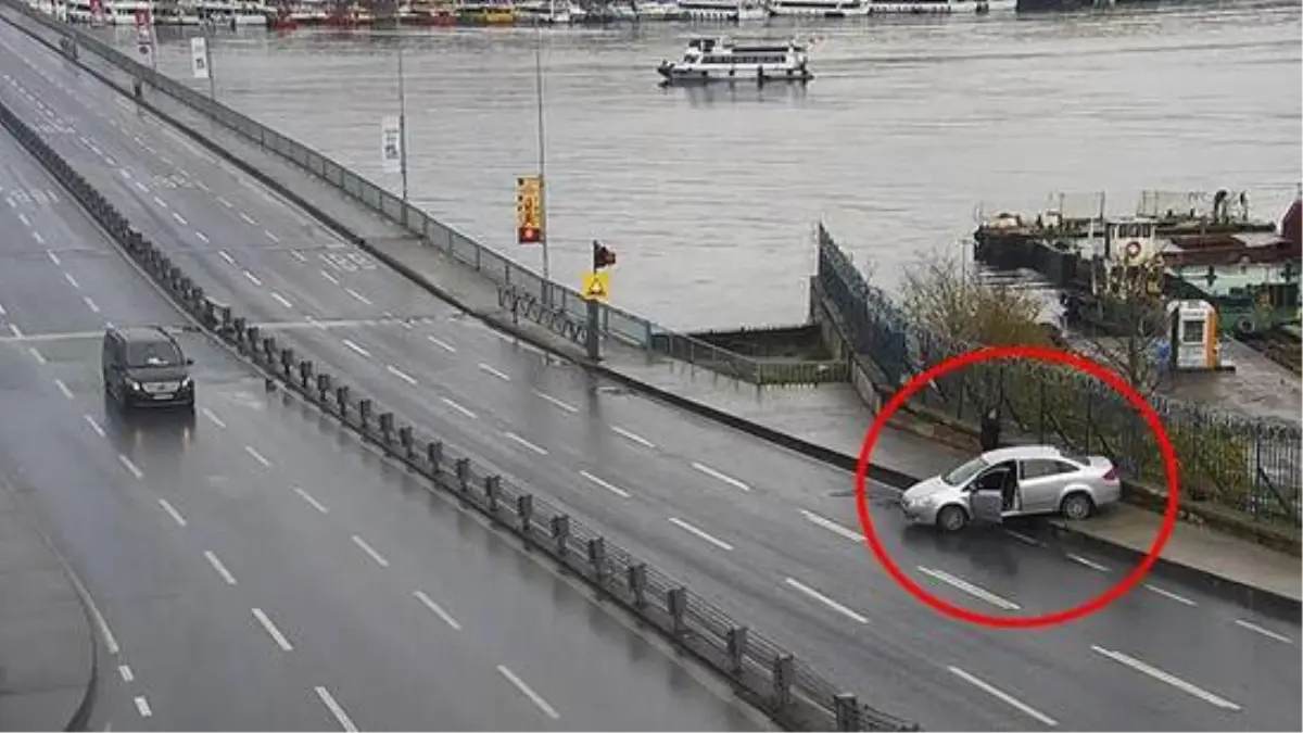İstanbul'da bir ilginç kaza!