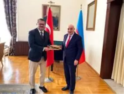 Başkan Altınok'tan 'Azerbaycan zaferini tebrik' ziyareti Başkan Altınok'tan 'Azerbaycan zaferini tebrik' ziyareti