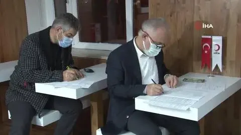 Kızılay'ın kan bağışı çağrısına ÖNDER İmam Hatiplilerden destek Kızılay'ın kan bağışı çağrısına ÖNDER İmam Hatiplilerden destek