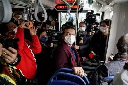 İmamoğlu: Alibeyköy-Cibali tramvay hattı 1 Ocak'ta hizmete giriyor İmamoğlu: Alibeyköy-Cibali tramvay hattı 1 Ocak'ta hizmete giriyor