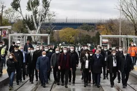 İmamoğlu: Alibeyköy-Cibali tramvay hattı 1 Ocak'ta hizmete giriyor İmamoğlu: Alibeyköy-Cibali tramvay hattı 1 Ocak'ta hizmete giriyor