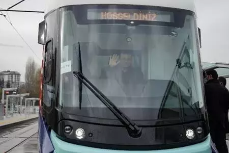 İmamoğlu: Alibeyköy-Cibali tramvay hattı 1 Ocak'ta hizmete giriyor İmamoğlu: Alibeyköy-Cibali tramvay hattı 1 Ocak'ta hizmete giriyor