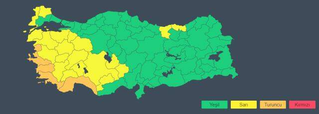 Metoroloji'den kuvvetli yağış ve kar uyarısı