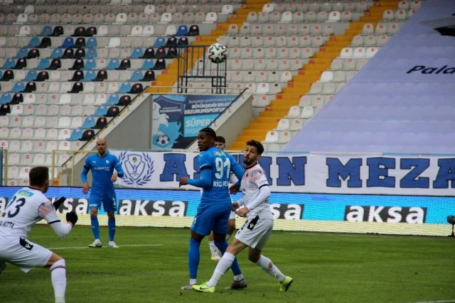 Süper Lig: BB Erzurumspor: 0 Gençlerbirliği: 0 (İlk yarı)
