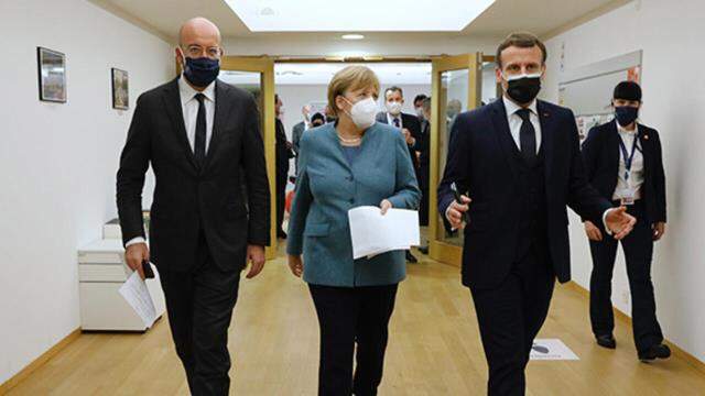 Yunan basını AB Zirvesi'ndeki Türkiye geriliminin perde arkasını yazdı: Merkel, Macron'u son anda ikna etti