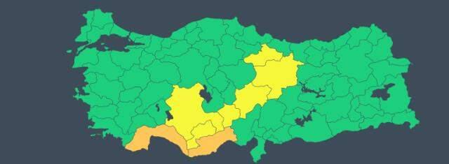 Meteoroloji'den sağanak yağış ve fırtına uyarısı