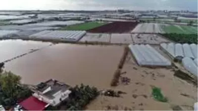 Antalya'da sel 9 bin 530 dekar ekili alana zarar verdi Antalya'da sel 9 bin 530 dekar ekili alana zarar verdi