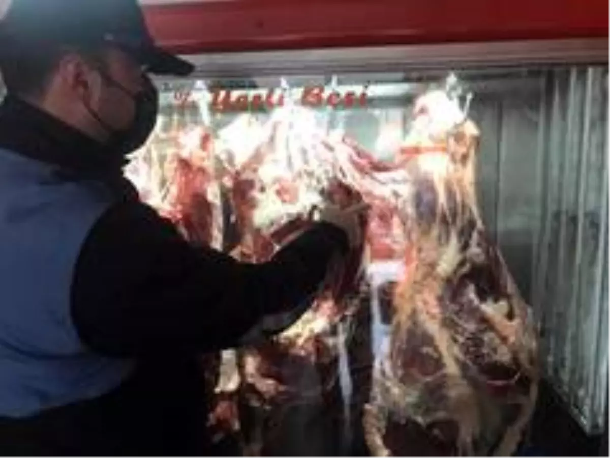 Bafra'da kasaplar denetlendi