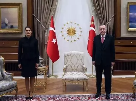 Cumhurbaşkanı Erdoğan, güven mektuplarını kabul etti Cumhurbaşkanı Erdoğan, güven mektuplarını kabul etti