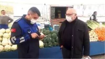 Ergene'de zabıtadan HES kodu denetimleri Ergene'de zabıtadan HES kodu denetimleri