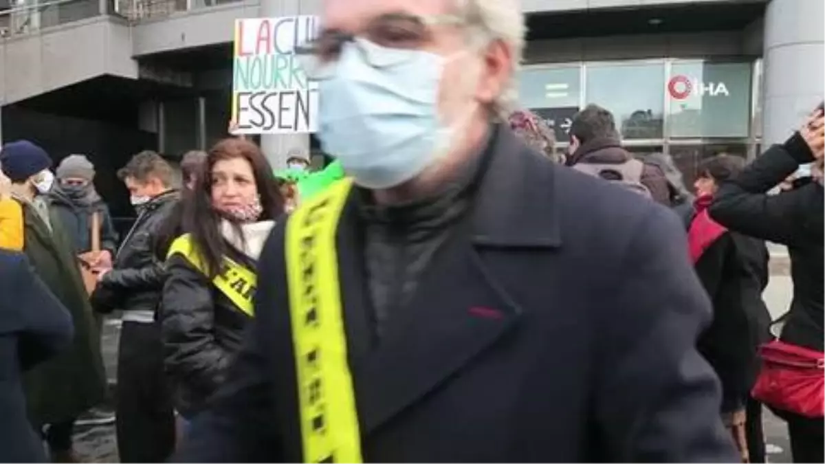 Fransız eğlence sektörü temsilcilerinden hükümet protestosu