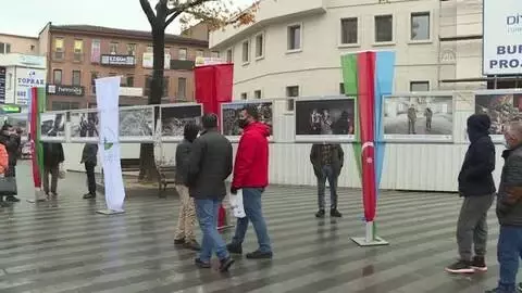 'Karabağ Azerbaycan'dır Zaferin Ardından' sergisi açıldı 'Karabağ Azerbaycan'dır Zaferin Ardından' sergisi açıldı