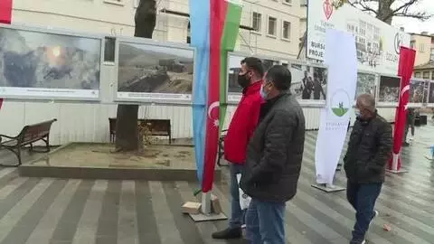 'Karabağ Azerbaycan'dır Zaferin Ardından' sergisi açıldı 'Karabağ Azerbaycan'dır Zaferin Ardından' sergisi açıldı