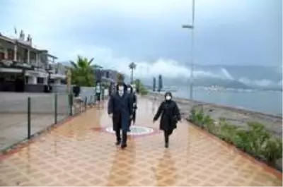 Marmaris'te sağanak yağışlar sorunsuz atlatıldı Marmaris'te sağanak yağışlar sorunsuz atlatıldı