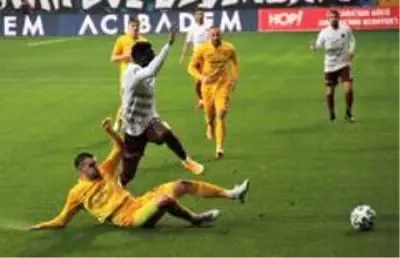 Süper Lig: MKE Ankaragücü: 0 A. Hatayspor: 0 (İlk yarı)