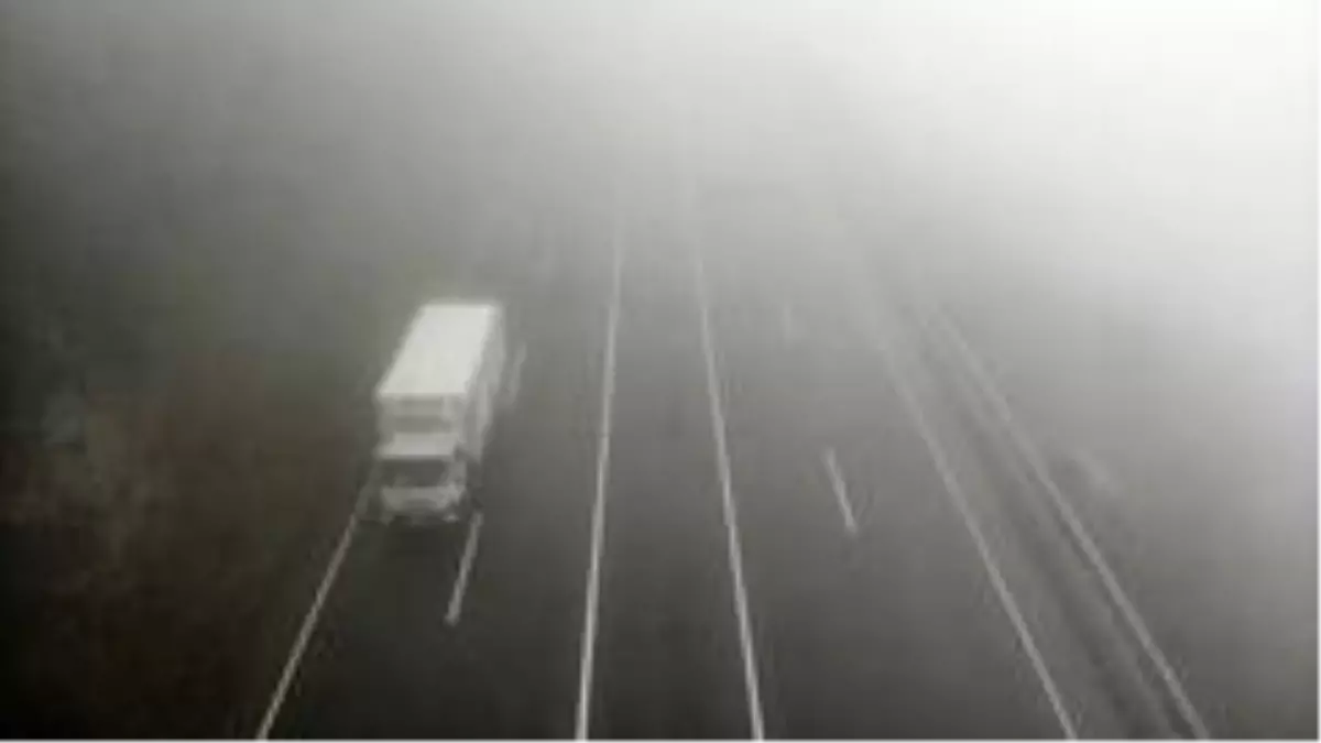Zonguldak'ta sis etkili oldu, görüş mesafesi düştü