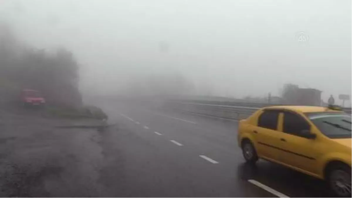 ZONGULDAK - Yoğun sis etkili oluyor