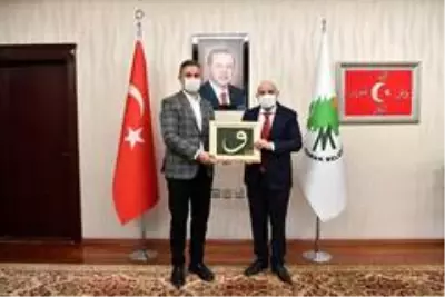 Başkan Köse ilçe belediye başkanlarını ağırladı Başkan Köse ilçe belediye başkanlarını ağırladı