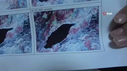 Burdur Gölü'nün su seviyesi son 50 yılda 17 metre düştü