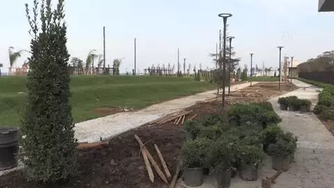 (DRONE) Deniz kenarındaki millet bahçesinde Vakfıkebir ekmeğinin hikayesi anlatılacak (2) (DRONE) Deniz kenarındaki millet bahçesinde Vakfıkebir ekmeğinin hikayesi anlatılacak (2)