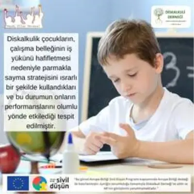 Diskalkuli Derneğinden 'Haydi, Eller Havaya' projesi Diskalkuli Derneğinden 'Haydi, Eller Havaya' projesi