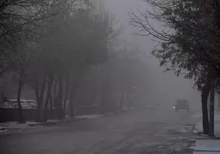Erzurum ve Kars'ta yoğun sis Erzurum ve Kars'ta yoğun sis