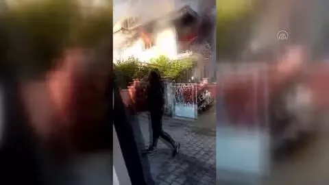 Evde çıkan yangında bir kişi öldü Evde çıkan yangında bir kişi öldü