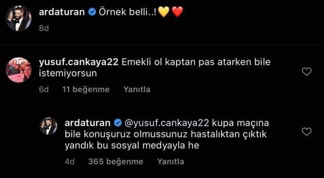 Galatasaray'ın kaptanı Arda Turan taraftarın 'Emekli ol' çağrısına tepki gösterdi Galatasaray'ın kaptanı Arda Turan taraftarın 'Emekli ol' çağrısına tepki gösterdi