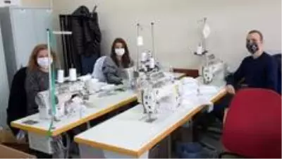 Giresun Halk Eğitim Merkezi 1.5 milyon maske üretti Giresun Halk Eğitim Merkezi 1.5 milyon maske üretti